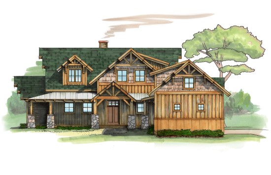 Buffalo Lodge - Natural Element Homes
